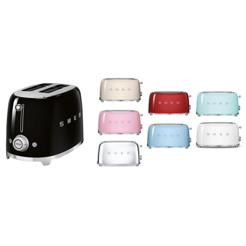 SMEG - 50'S RETRO STYLE 2 - SLICE TOASTER