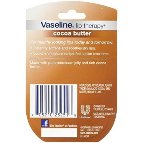 Vaseline Lip Therapy Cocoa Butter 7g