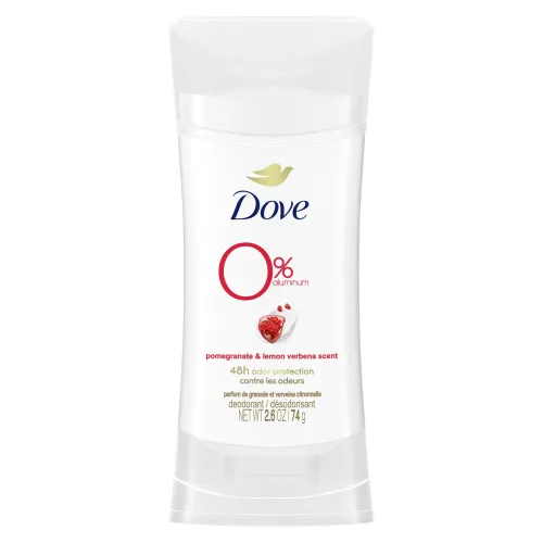 0% Aluminum Free Deodorant - Pomegranate & Lemon Verbena Scent 74g