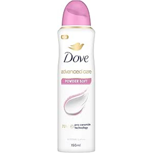 Dove Advanced Care Deodorant Spray - Soft Powder 107g