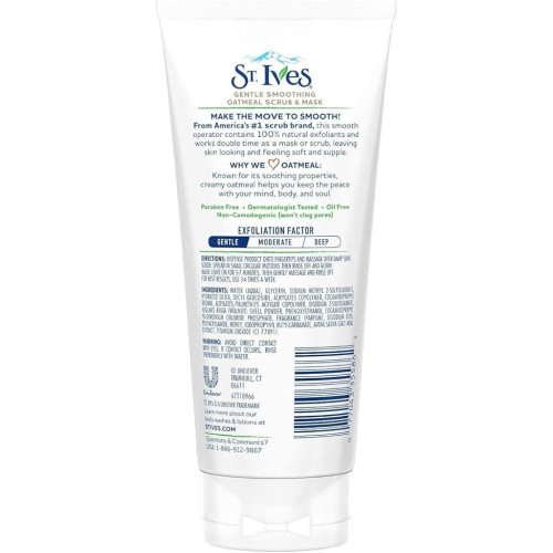 St. Ives Oatmeal Scrub and Mask