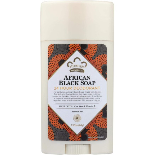 Nubian Heritage African Black Soap Deodorant 64g