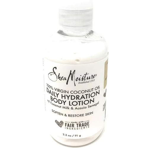 Shea Moisture Daily Hydration Body Lotion with 100% Virgin Coconut Oil 91g