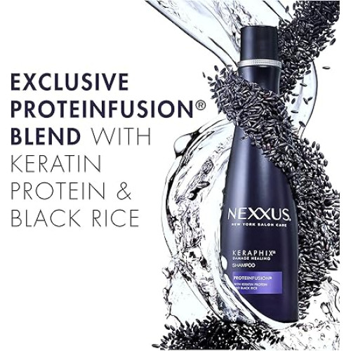 Kerafix Shampoo for Damaged Hair with Keratin Protein 400ml