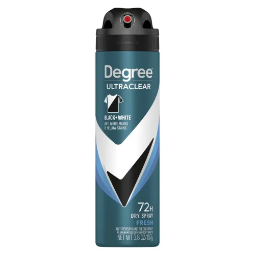 Degree Men Ultra Clear Black + White Fresh 48H Dry Spray