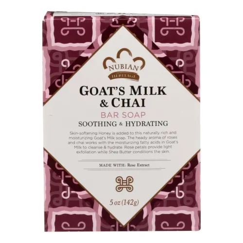 Nubian Heritage Goat Milk & Tea Soap Bar 142g