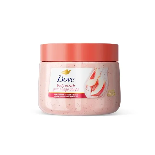 Dove Body Scrub White Peach & Ground Rice 425g