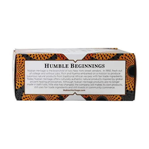 Nubian Heritage African Black Soap Bar 142g