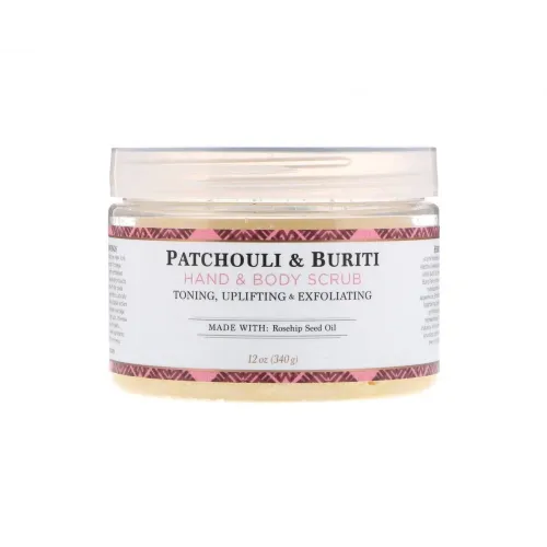 Nubian Heritage Patchouli & Buriti Hand & Body Scrub 340g
