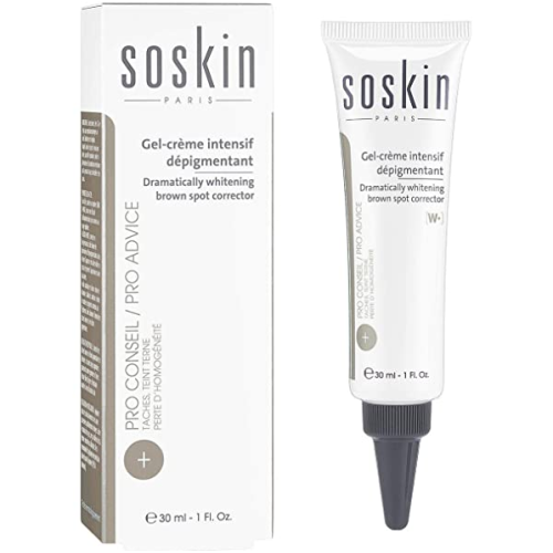Lightening and toning cream for dark spots of the face and neck