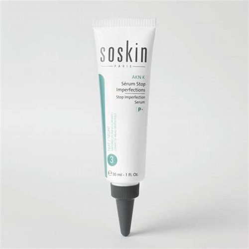 Acne and blackhead treatment serum for oily skin of the face